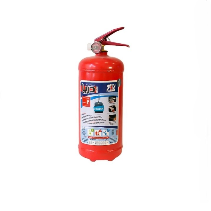 کپسول آتش نشانی 2 کیلوگرمی پودر و گاز دریا
