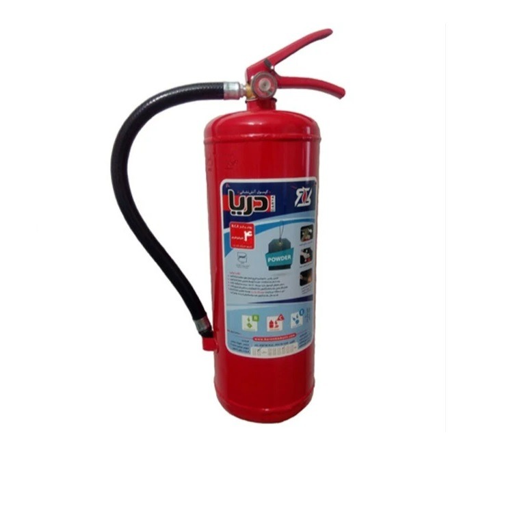 کپسول آتش نشانی 4 کیلوگرمی پودر و گاز دریا