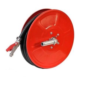 هوزریل آتش نشانی فلزی 20 متری و نازل